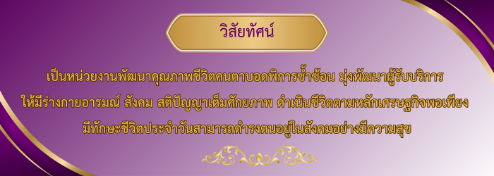 วิสัยทัศน์