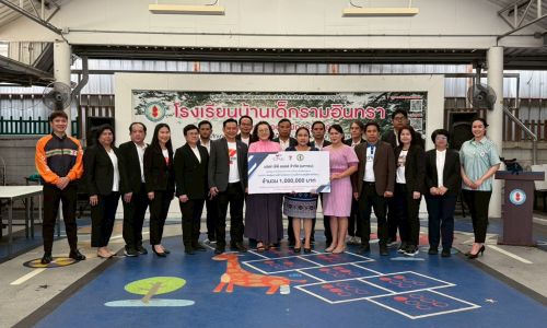 บริษัท ซีพี ออลล์ จำกัด (มหาชน) บริจาคทุนทรัพย์ ในโครงการ Campaign Milk Festival จำนวนเงิน 1,000,000 บาท โดยมีตัวแทนคณะผู้บริหารเข้าเยี่ยมและร่วมมอบความอบอุ่นให้น้องๆ ในการเลี้ยงอาหารว่างบ่าย
